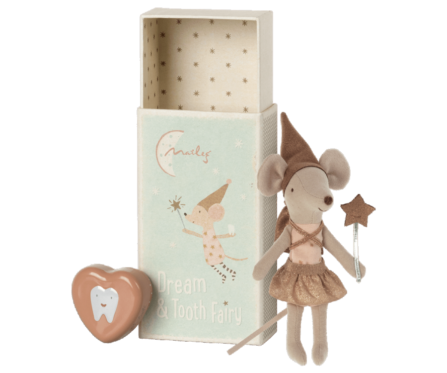 Maileg Tooth Fairy Mouse, Rose