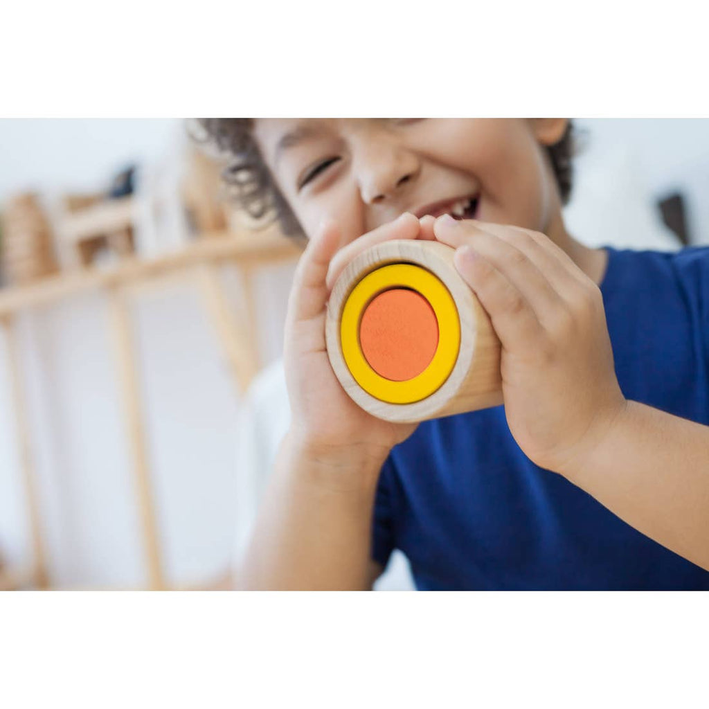 Montessori Inspired PlanToys Nesting Cylinders