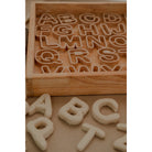 Alphabet Eco Dough Cutter Set from Kinfolk Pantry