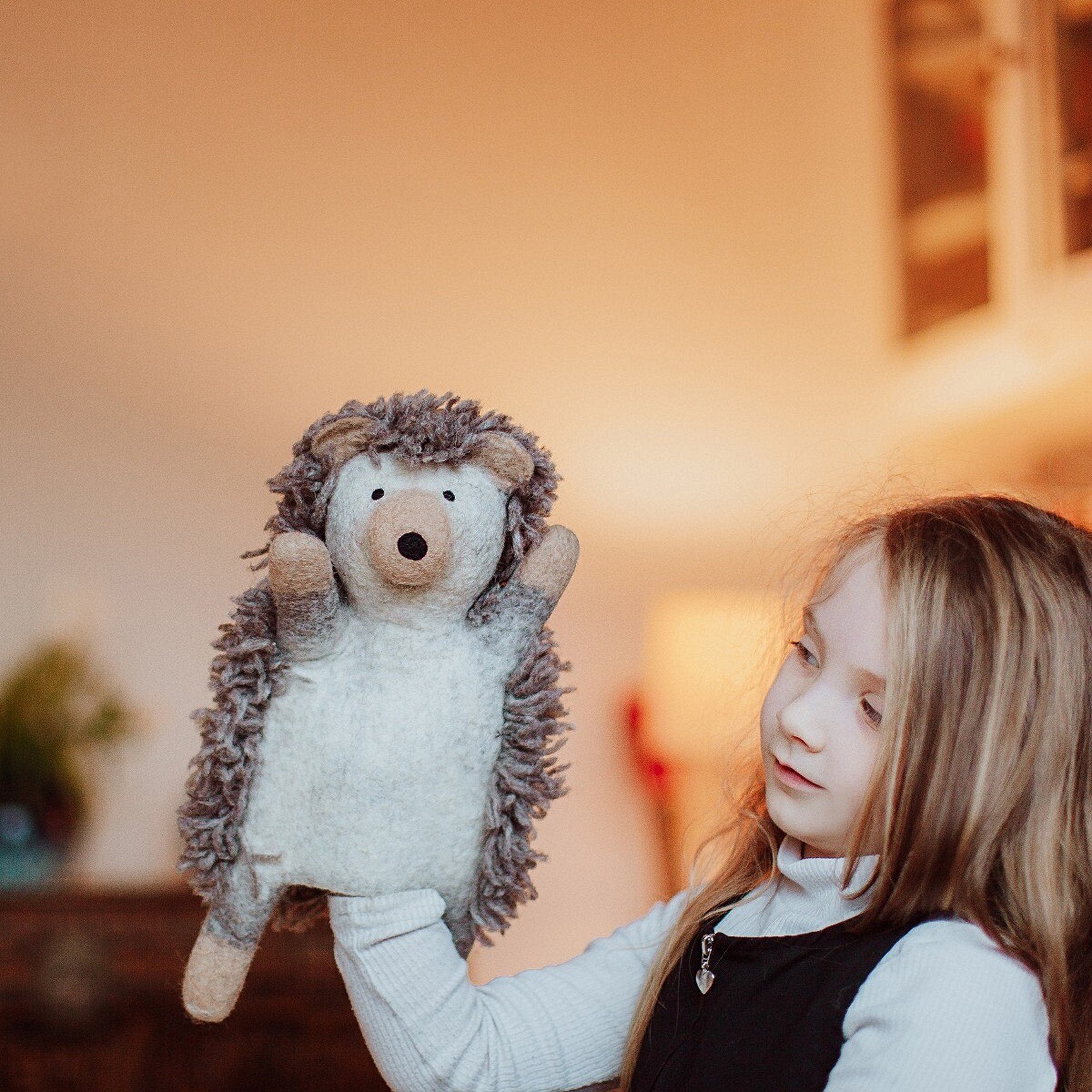 Hilda Hedgehog Hand Puppet for Kids