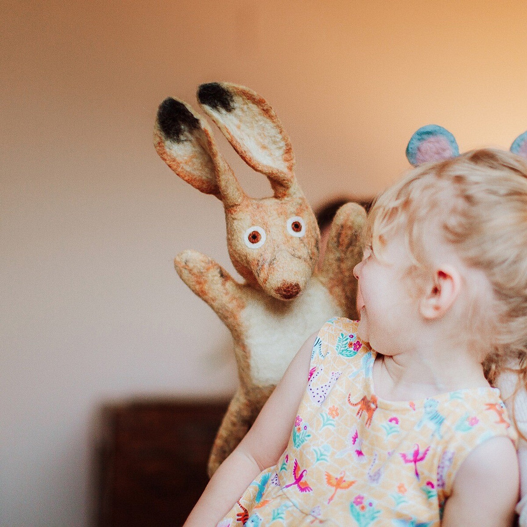 Hartley Hare Hand Puppet for Kids