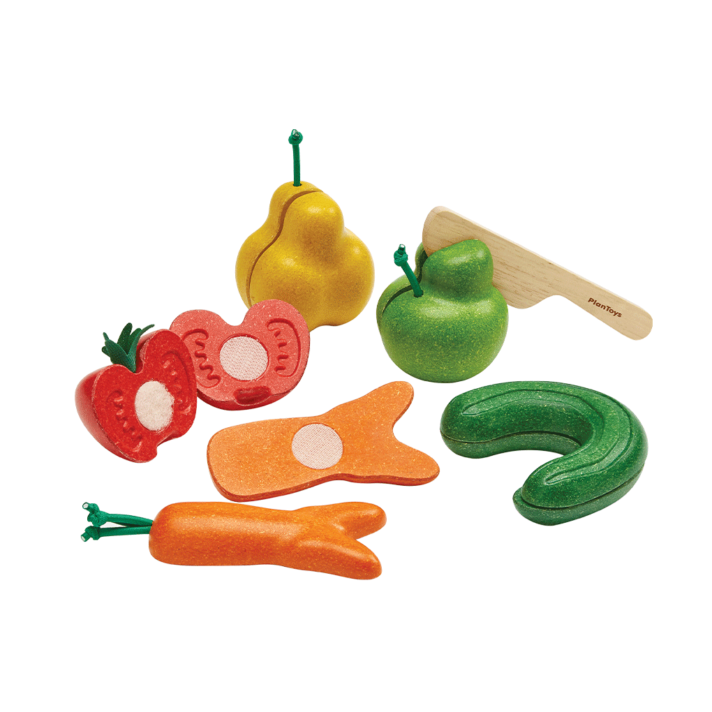 PlanToys Wonky Fruits & Vegetables