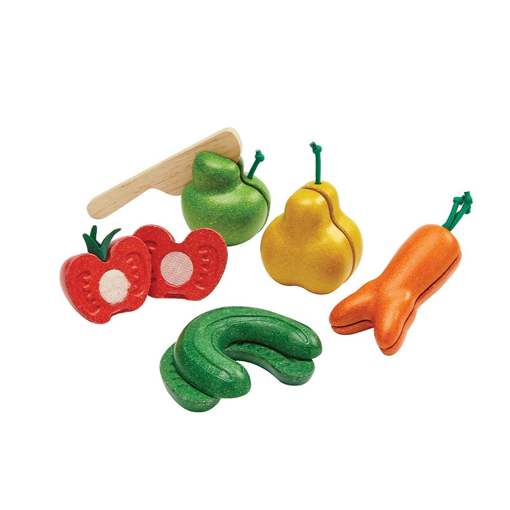 PlanToys Wonky Fruits & Vegetables