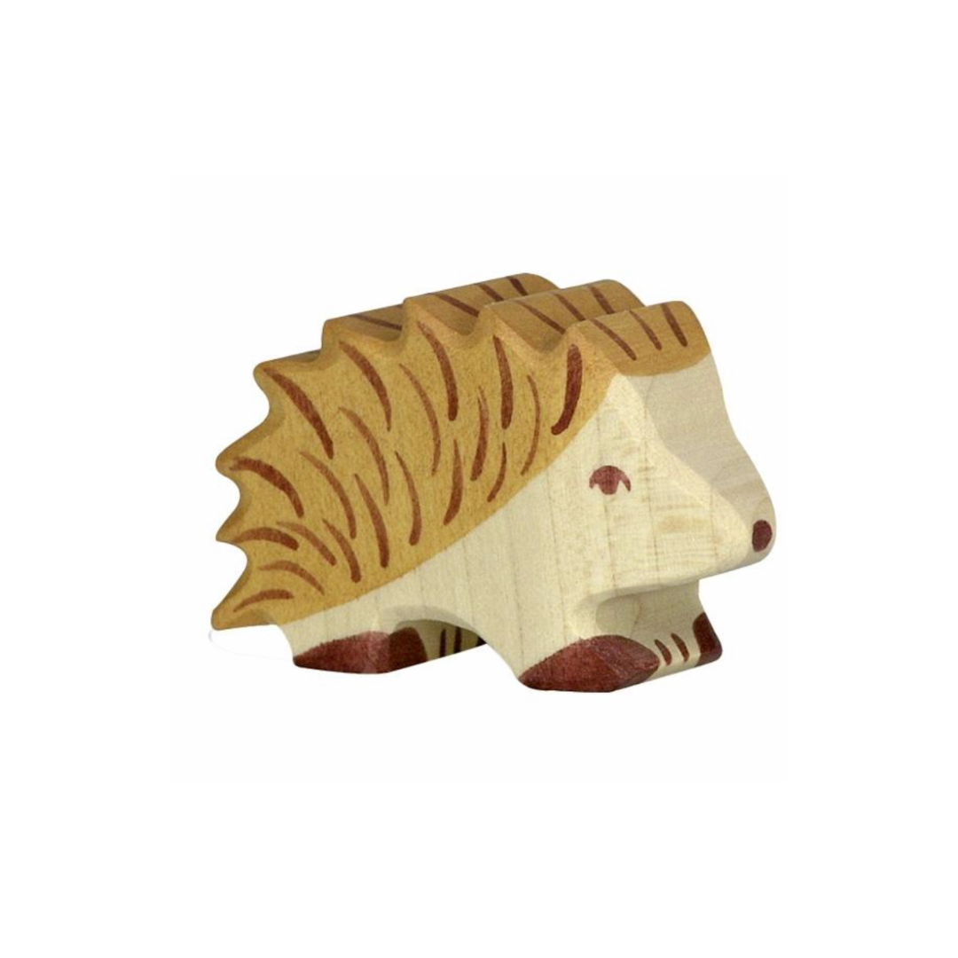 Holztiger Wooden Hedgehog Figure