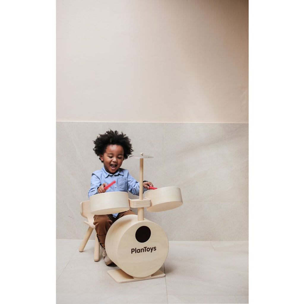 PlanToys Drum Set