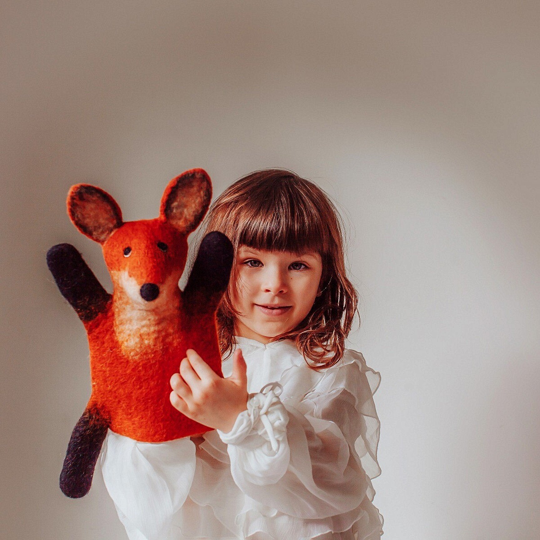 Fraser Fox Hand Puppet for Kids