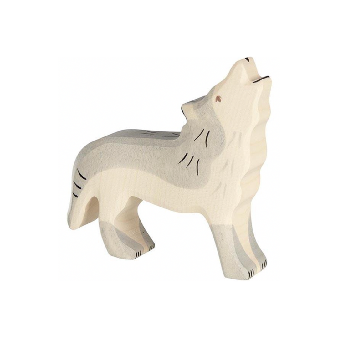 Holztiger Wooden Wolf Figure