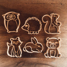 Mini Woodland Animals Eco-Cutter Set from Kinfolk Pantry