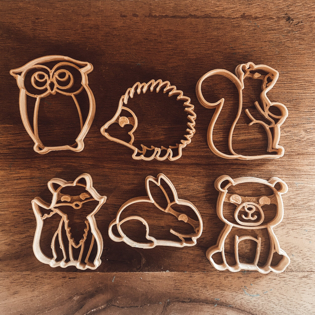 Mini Woodland Animals Eco-Cutter Set from Kinfolk Pantry