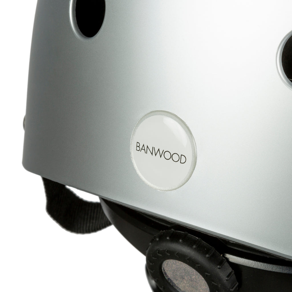 Banwood Classic Helmet Matte Chrome