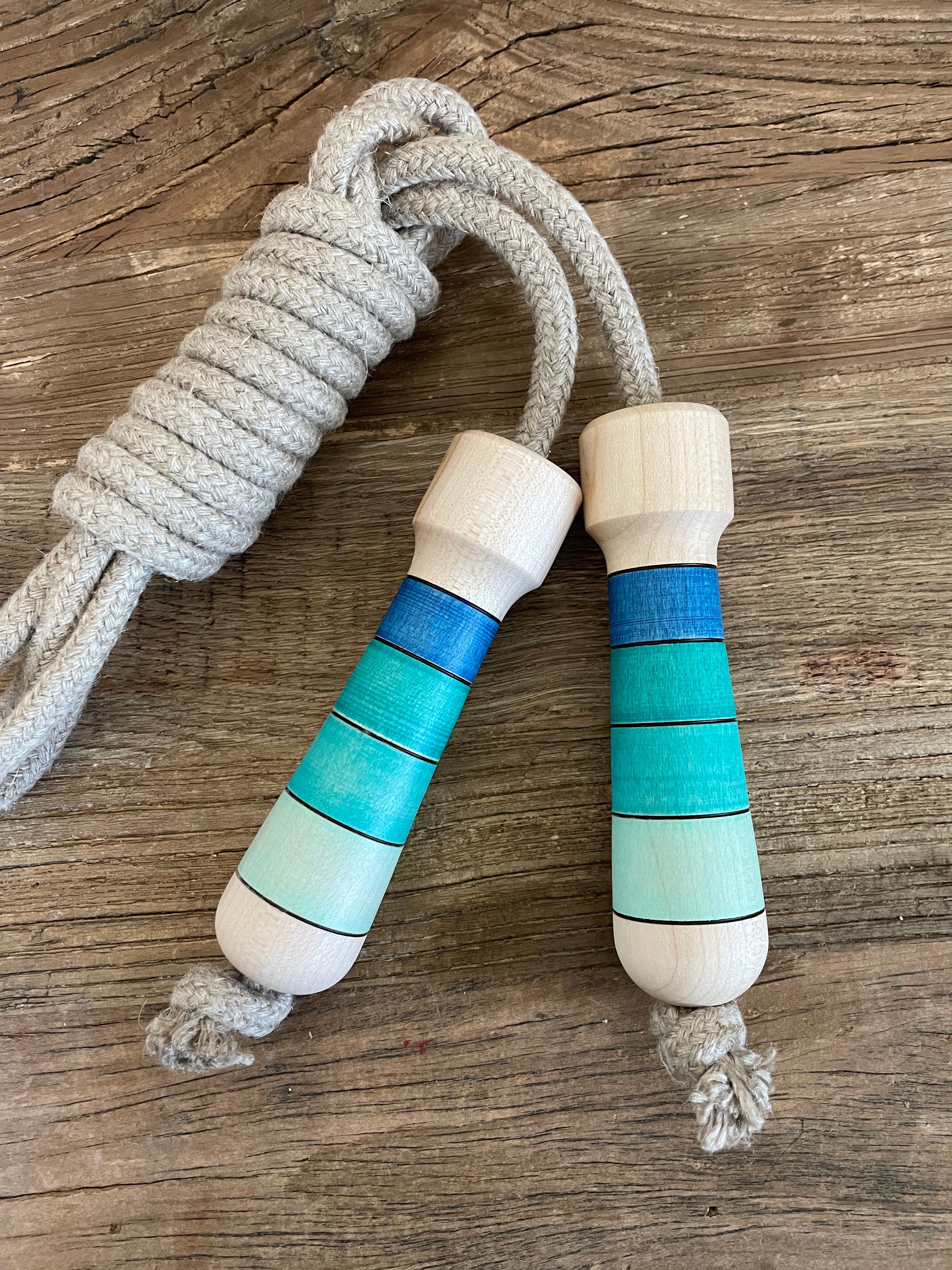 Wood Handle Jump Rope by Mader