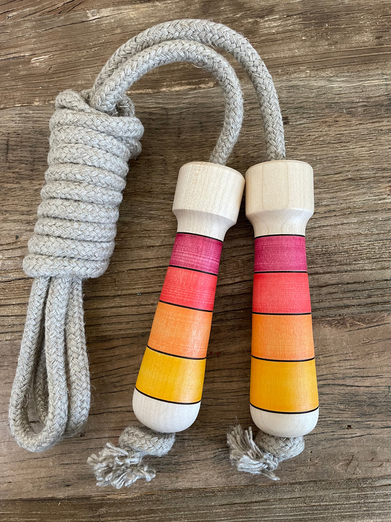 Wood Handle Jump Rope by Mader