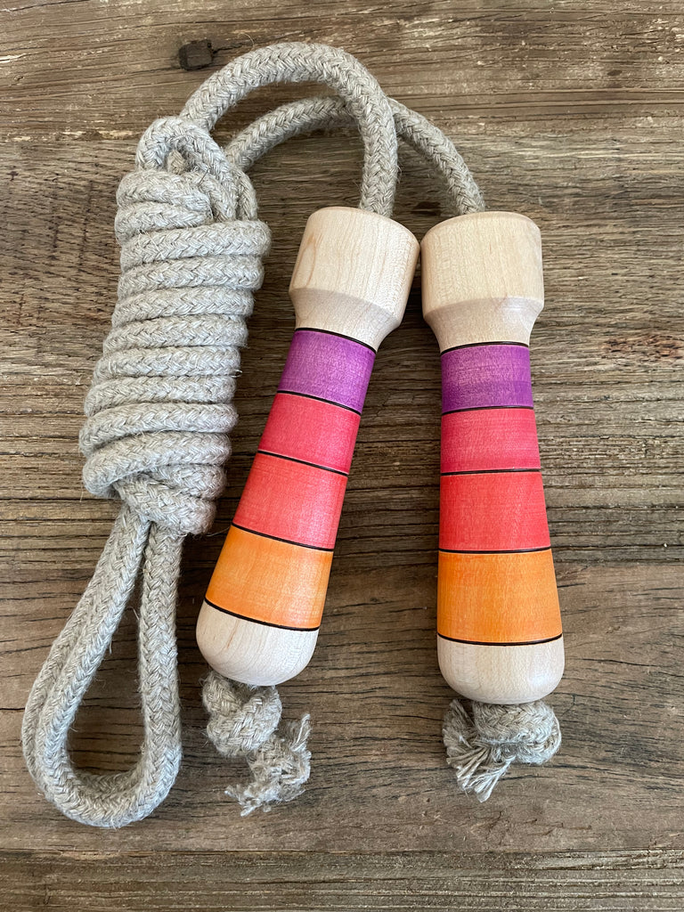 Wood Handle Jump Rope by Mader