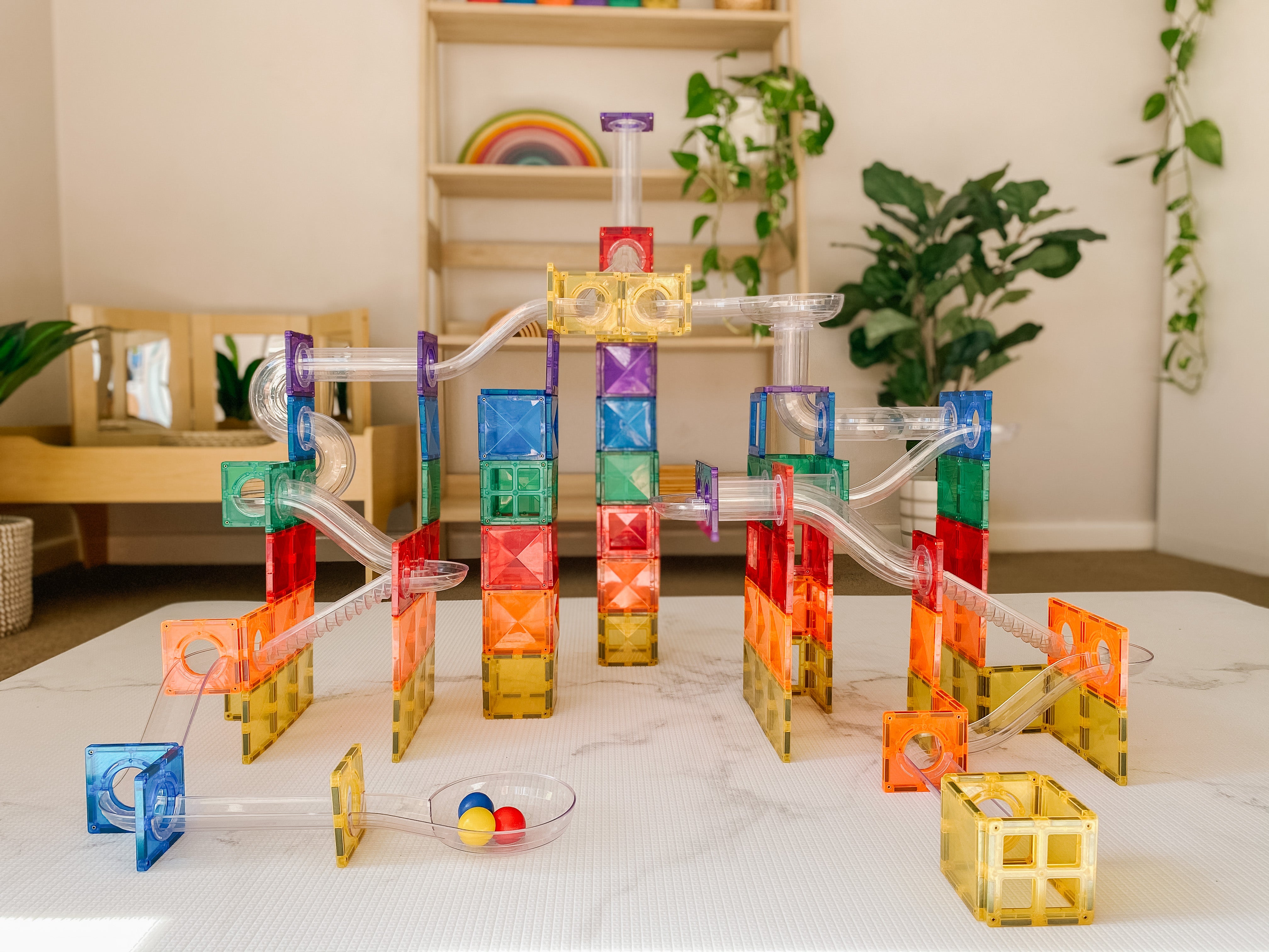 Connetix Magnetic Tiles Marble Run