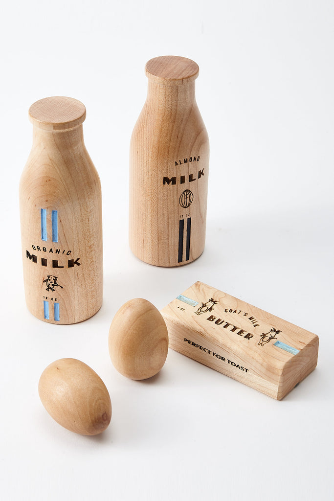 Milton & Goose Dairy Play Food Set