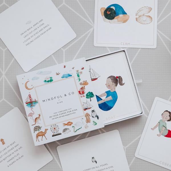 Mindful & Co Yoga Flash Cards for Kids