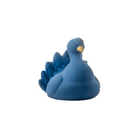 Natural Natural Rubber Bath Peacock Small | Blue