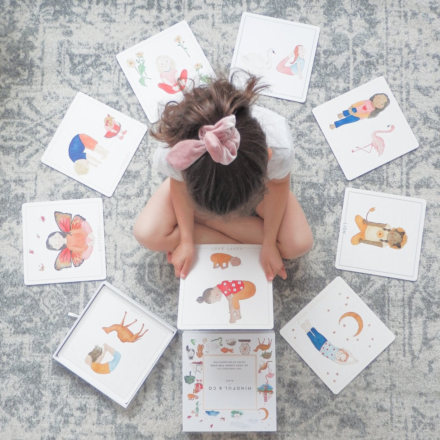 Mindful & Co Yoga Flash Cards for Kids