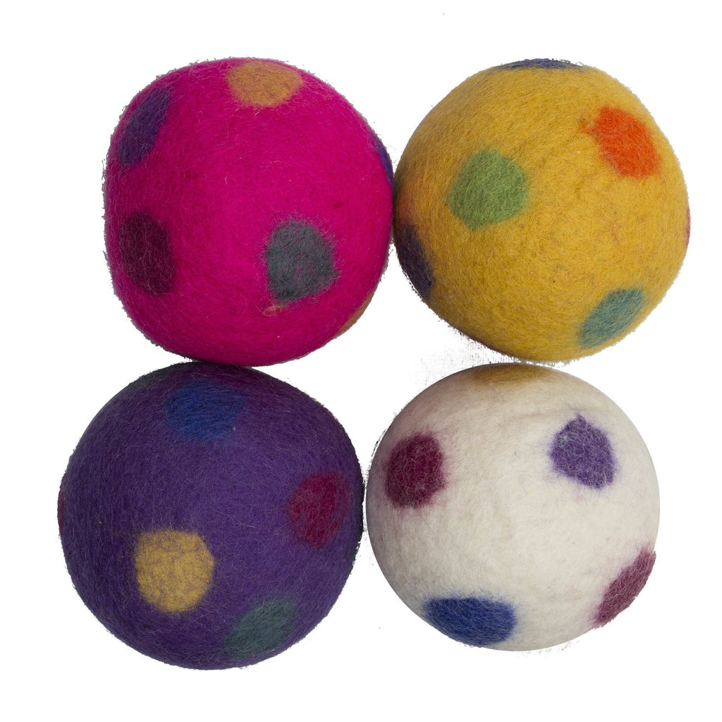 Felt Balls by Papoose - Polk Dot