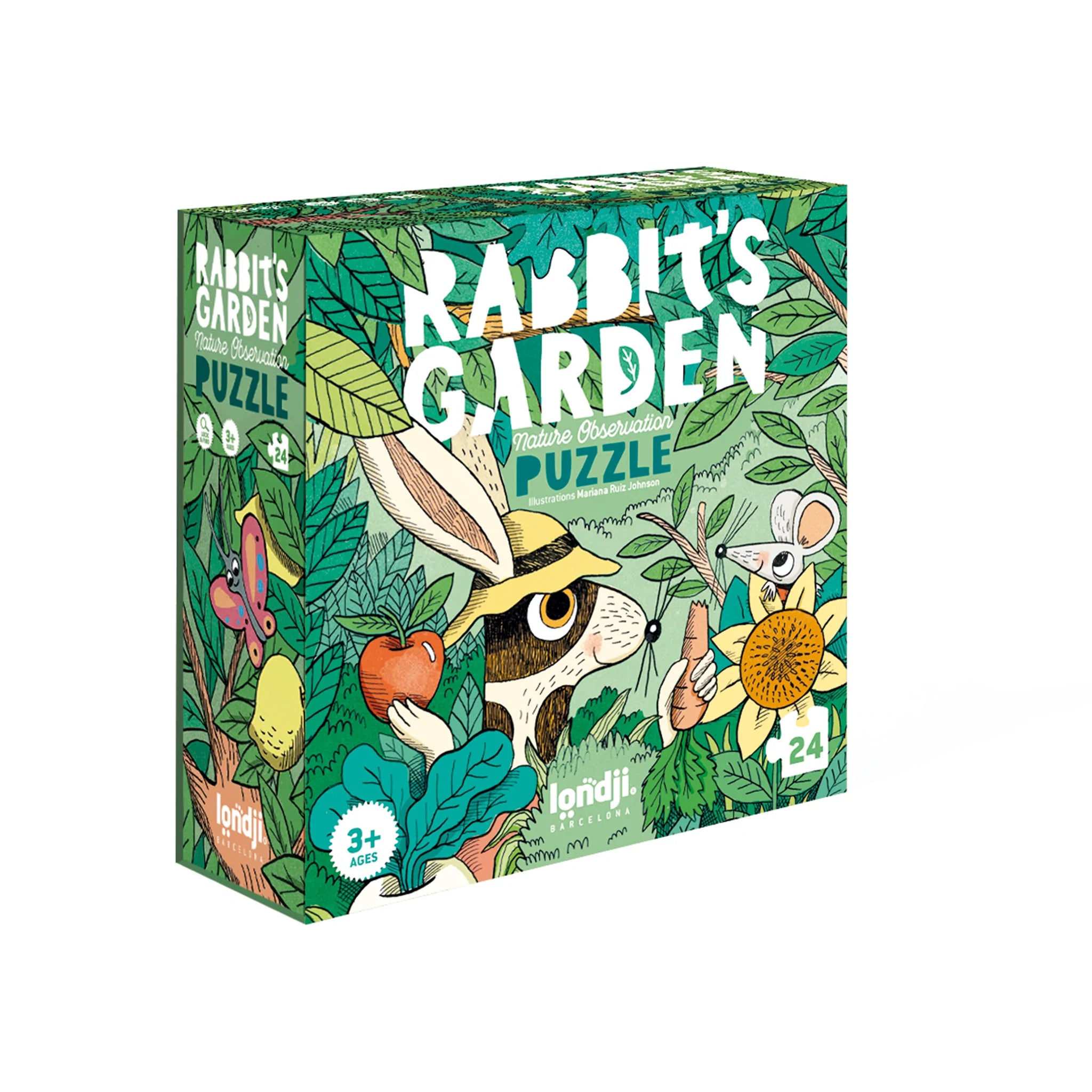 Rabbit's Garden Puzzle from Londji