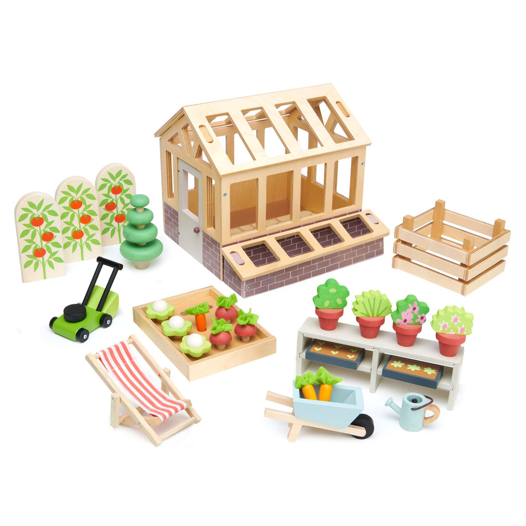 Tender Leaf ToysGreenhouse and Garden Set