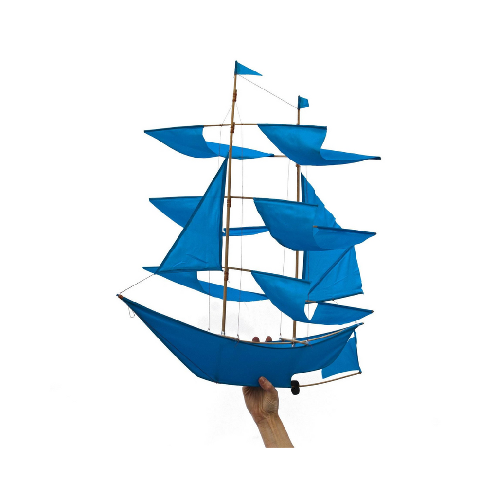 Haptic Lab Sailing Ship Kite (Azure)