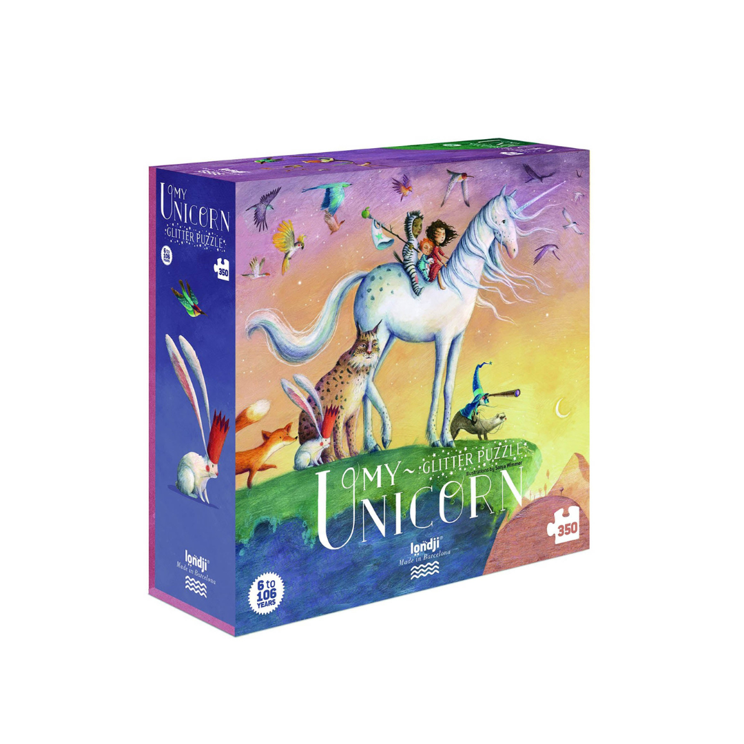 Unicorn Glitter Puzzle