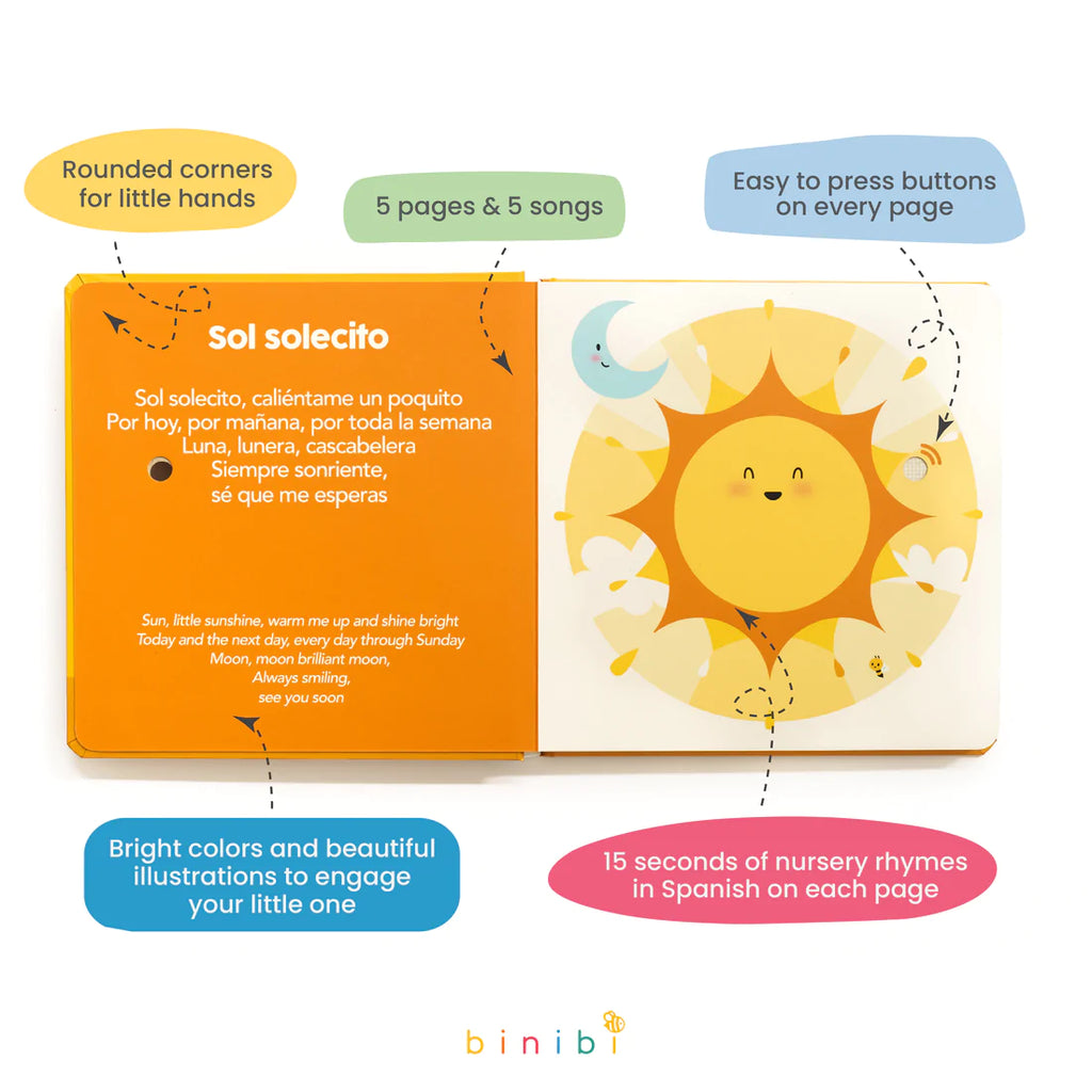 Sol Solecito & Other Nursery Rhymes (Bilingual Spanish/English Book)