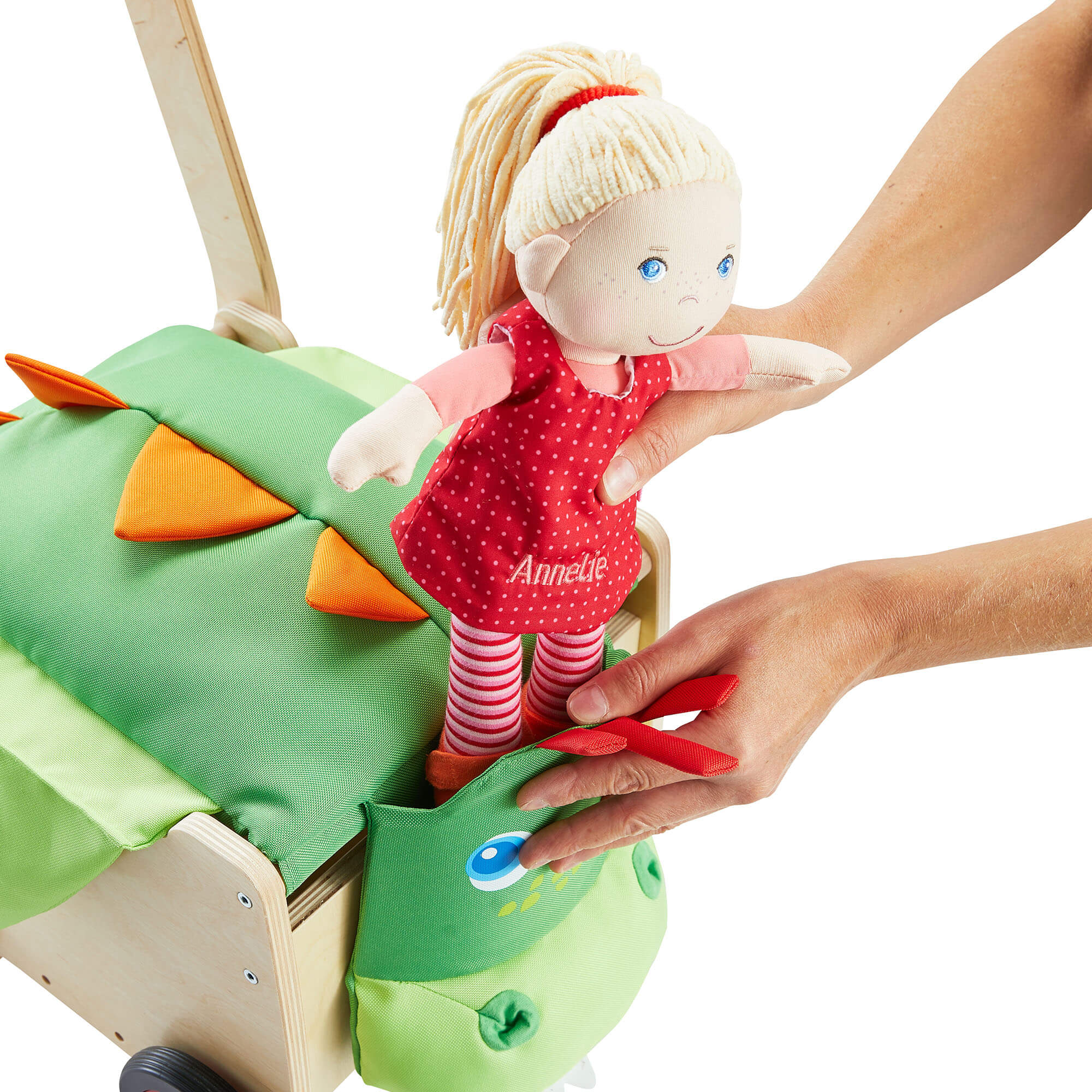 Haba Dragon Wagon Baby Walker