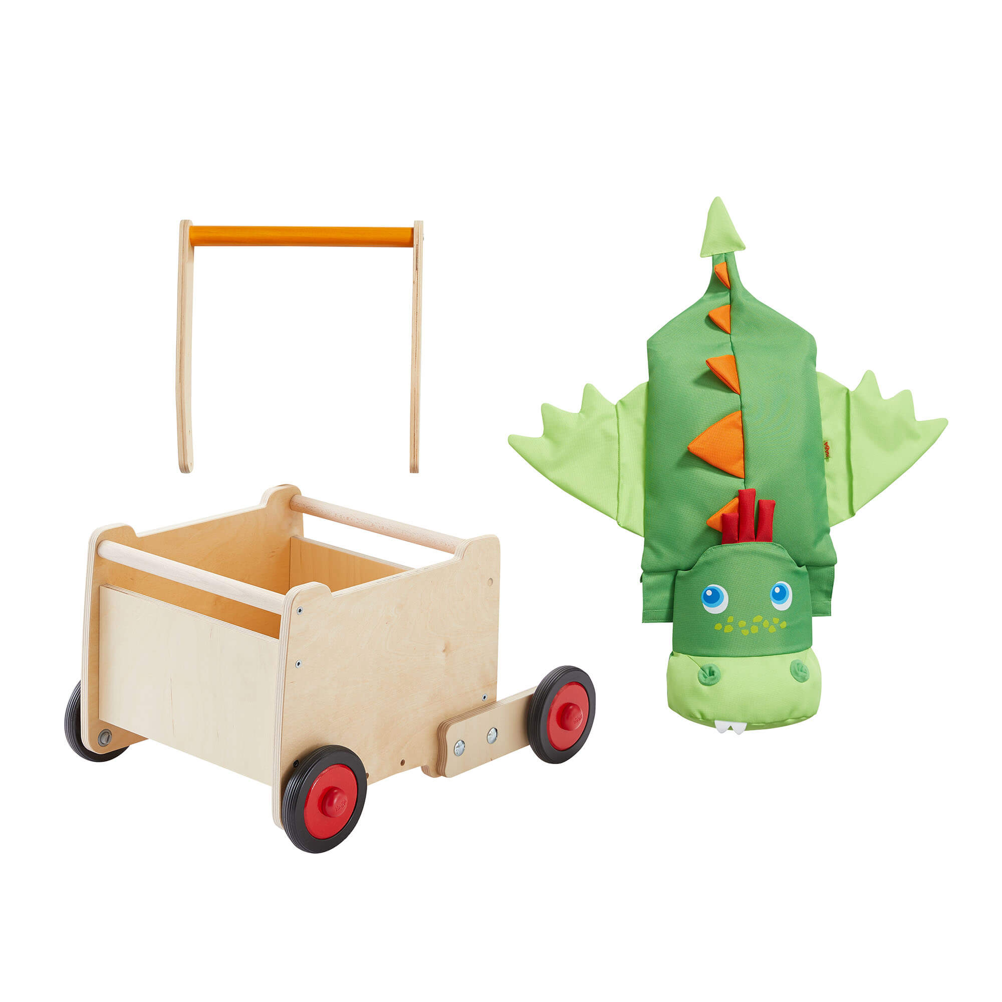 Haba Dragon Wagon Baby Walker