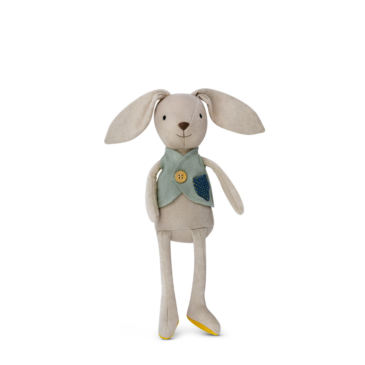 Apple Park Kids Organic Knit Bunny Pals | Luca