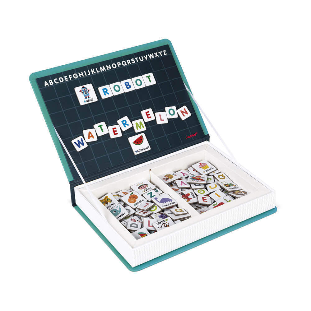 English Alphabet Magneti' Book by Janod