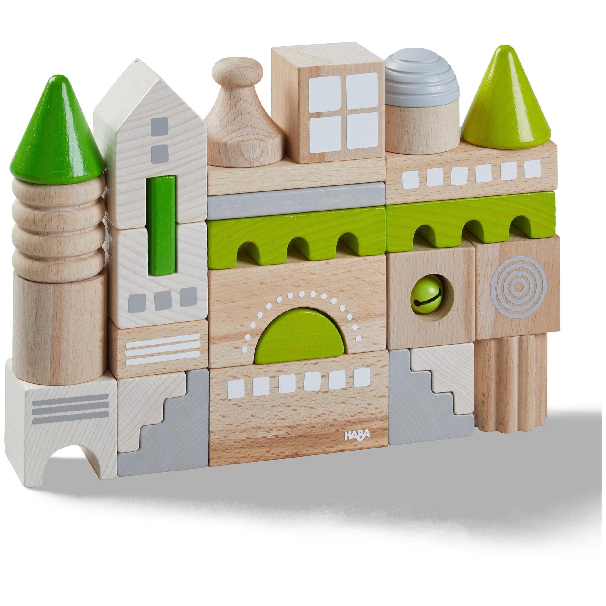 Haba Coburg 28 Piece Wooden Building Blocks