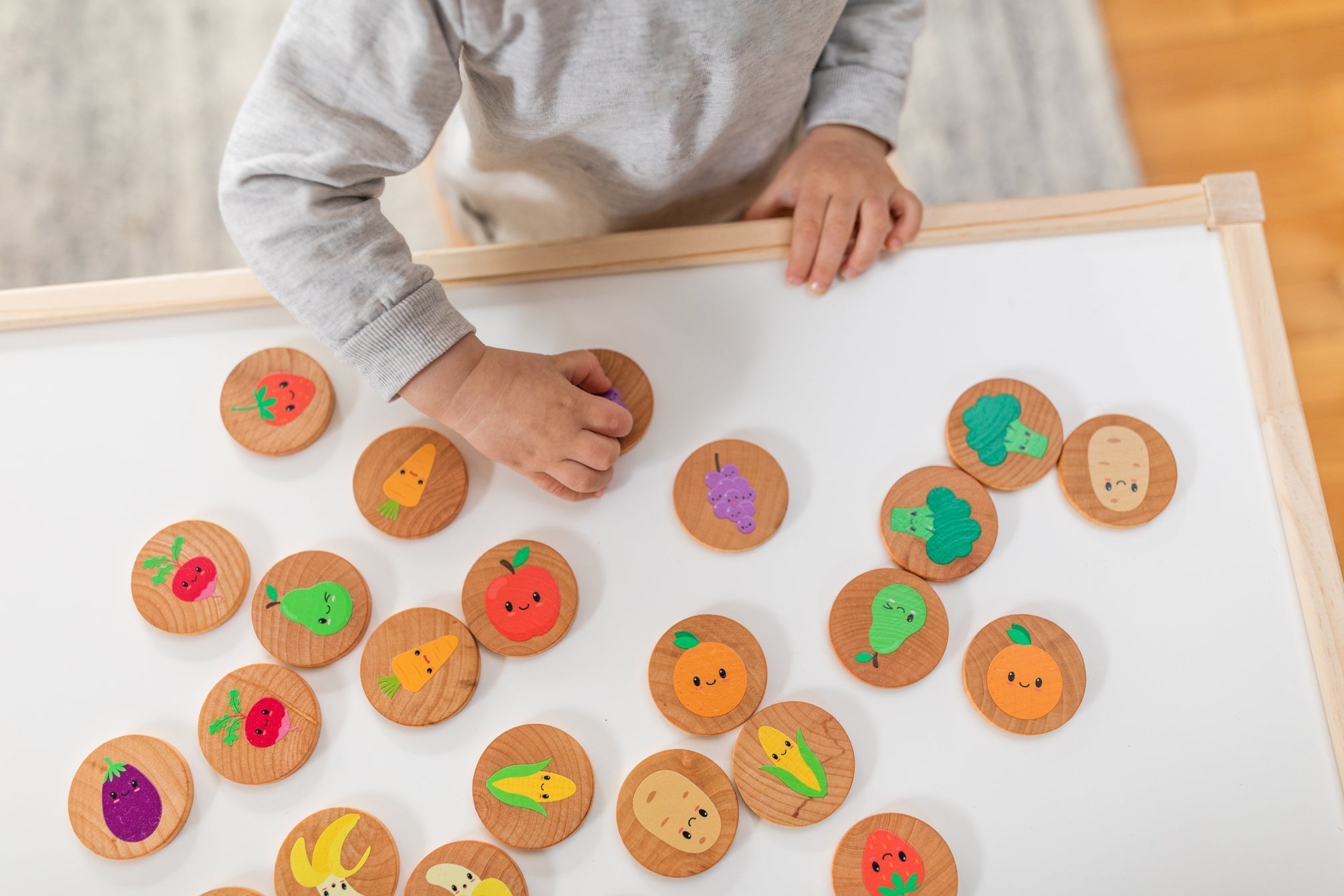 Bannor Toys Happy Farmer's Market Matching Tiles