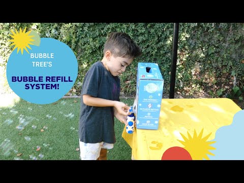 Bubble Tree Bubble System - 1 Liter Refill + 2 Aluminum Bottles