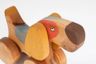 Wooden Pull Toy - Terrier Dog