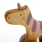 Wooden Pull Toy - Unicorn