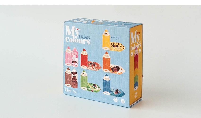 I Love My Colors Reversible Puzzle by Londji