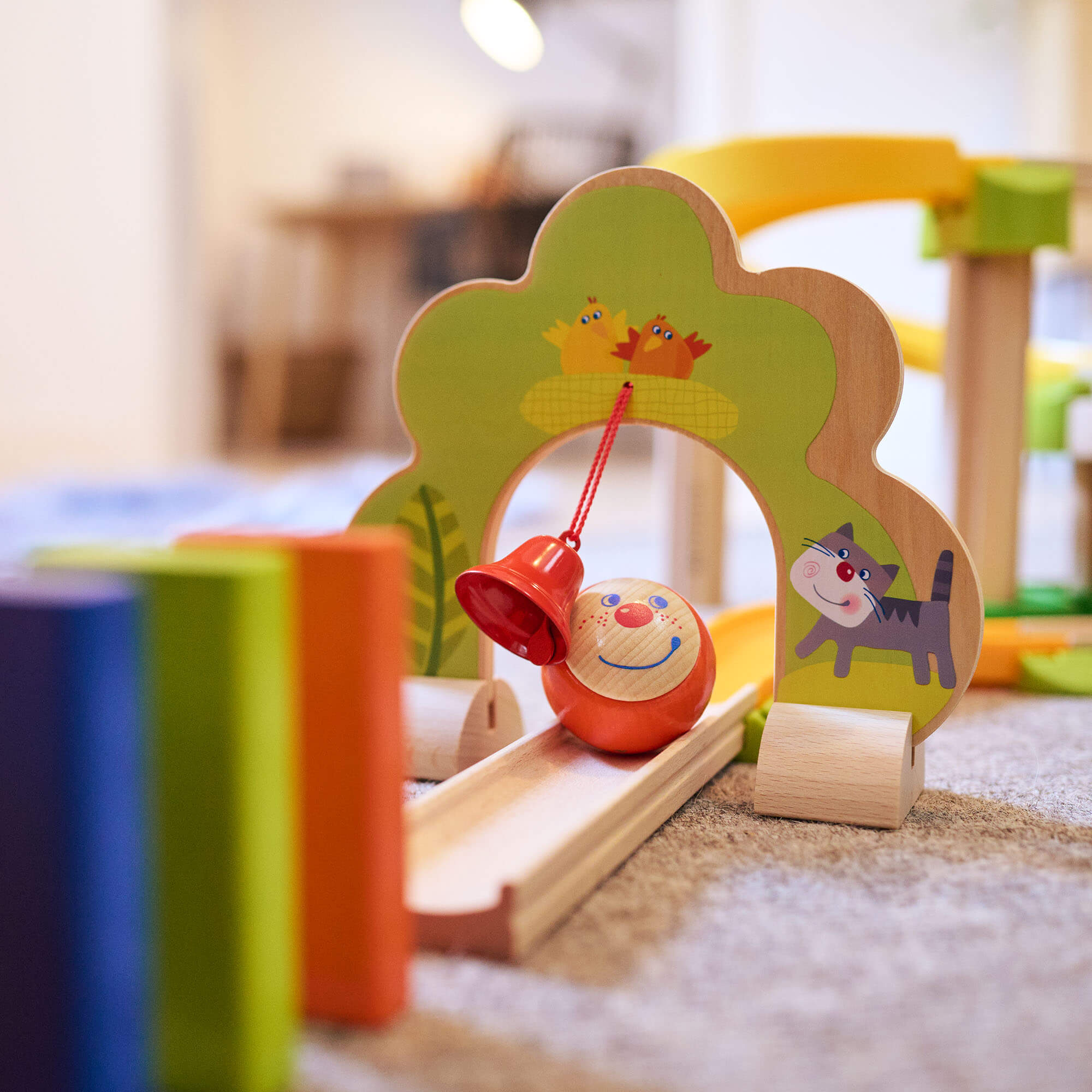 HABA Kullerbu Sim-Sala-Kling Wooden Track Set