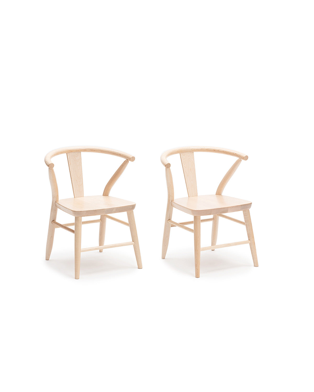 Milton and Goose Crescent Chair, Set of 2