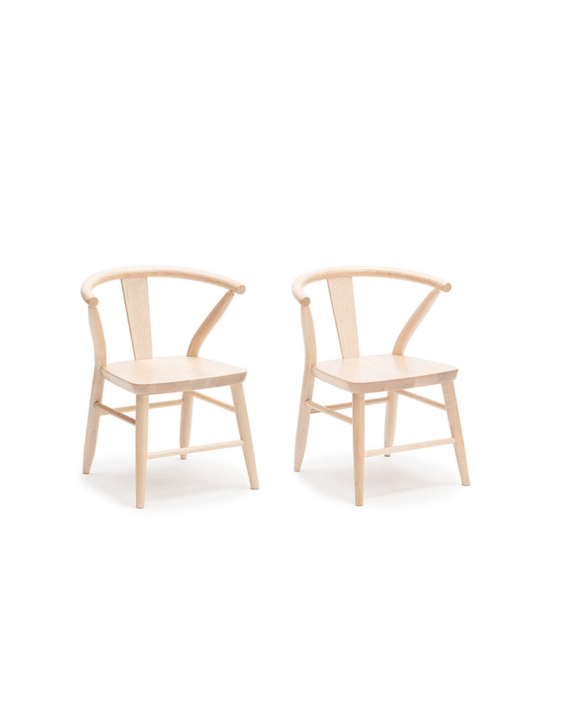 Milton and Goose Crescent Chair, Set of 2