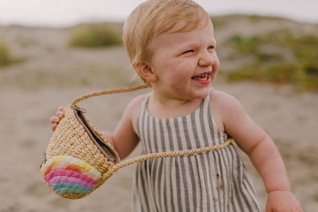 Sea & Grass Kid's Pastel Tone Bag